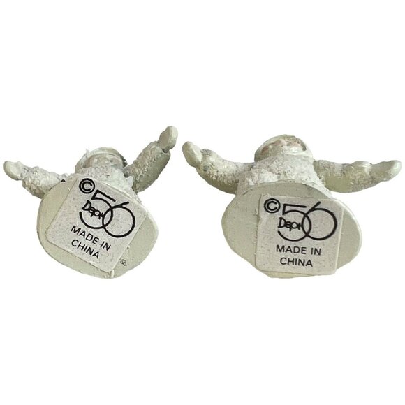 Dept 56 Snowbabies Miniatures Pewter Frosty Frolic Handpainted 4 Piece 7613-9 - Picture 11 of 13